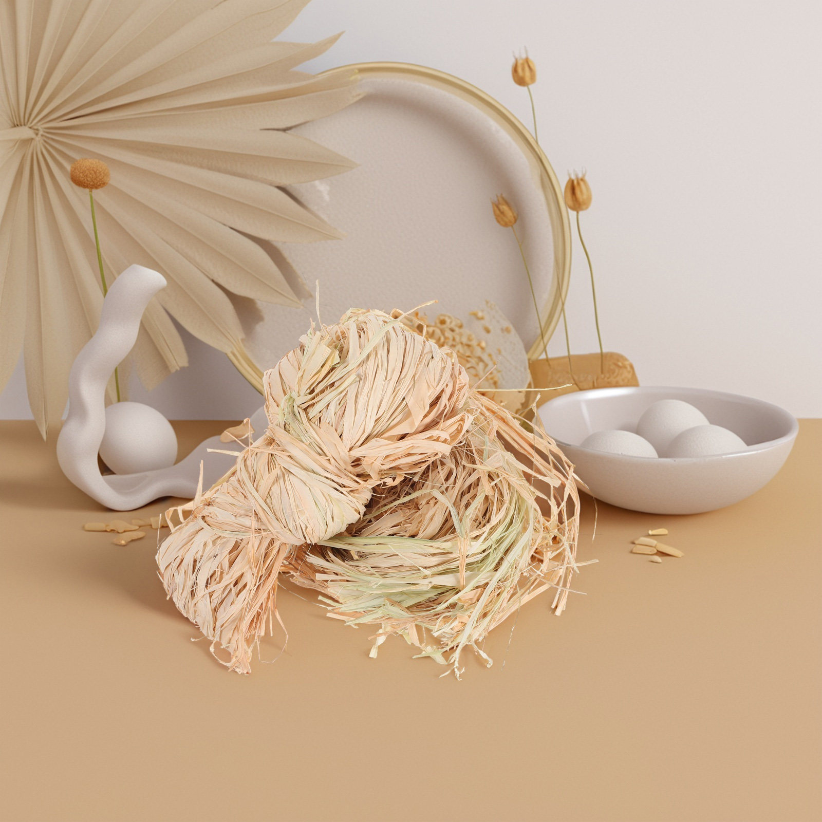 Florist Supply Ribbon - Raffia Ribbon Natural Raffia Grass Crafts