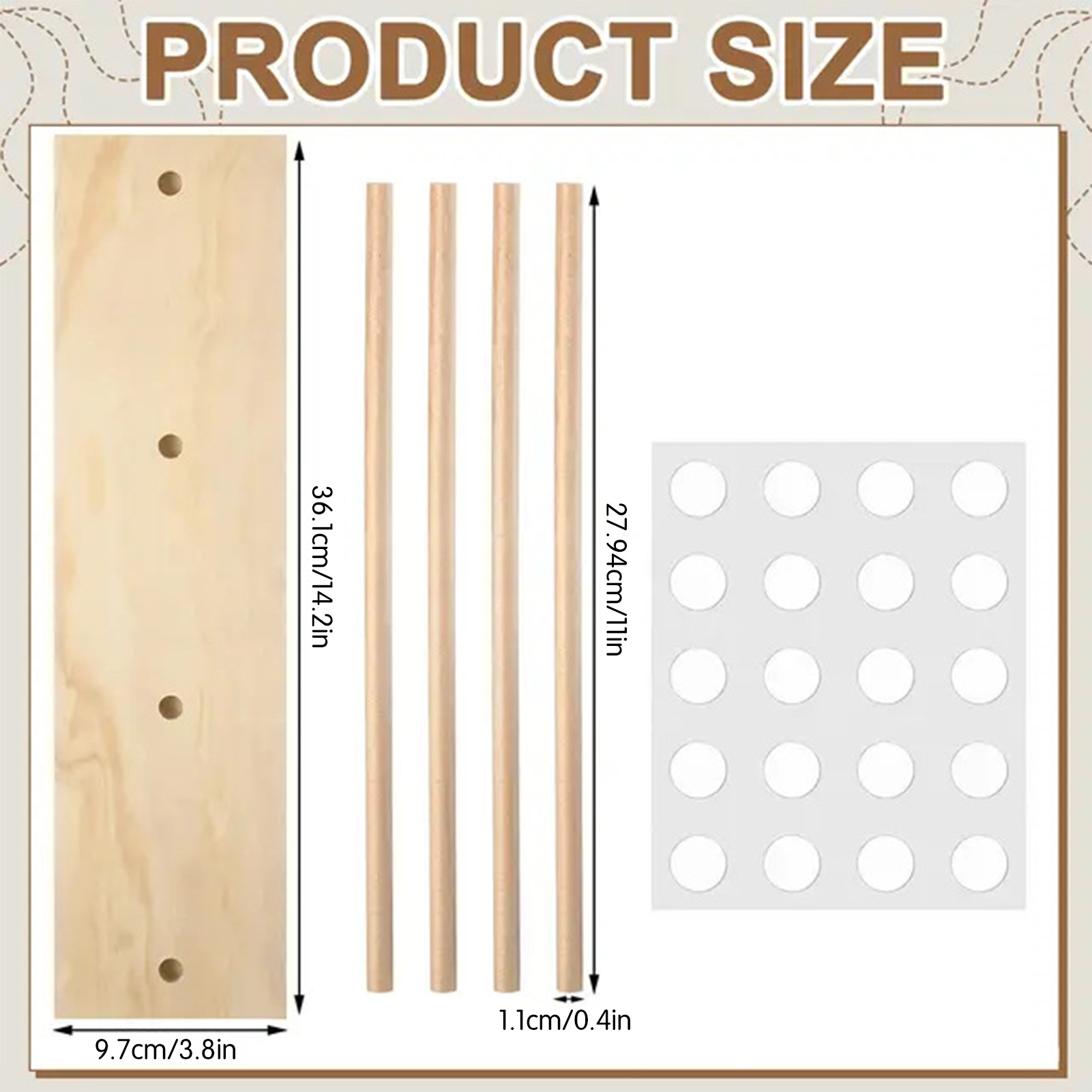 Wooden Ribbon Rack Storage Org - Florist Supply Ribbon incelemesi ve fiyatı