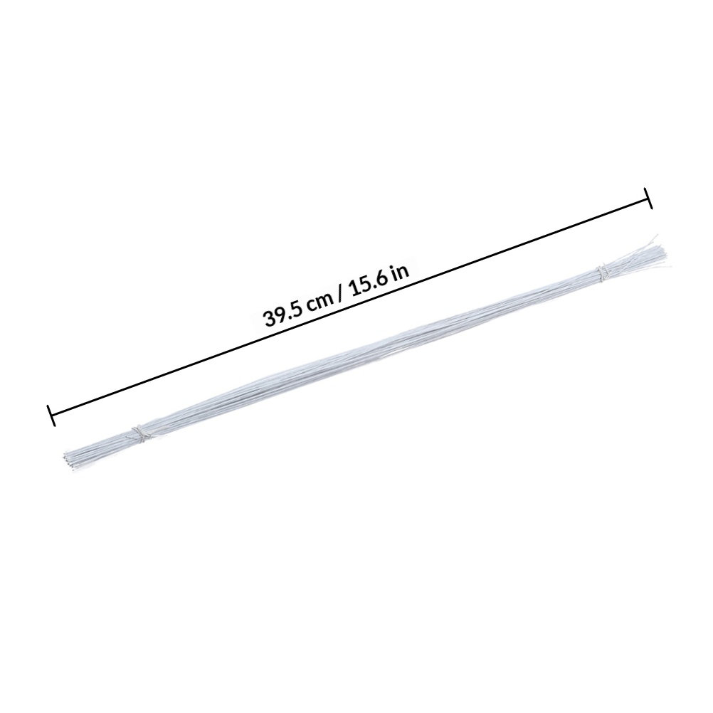 100Pcs Green Floral Stem Wire  - Florist Wreath Supply incelemesi ve fiyatı