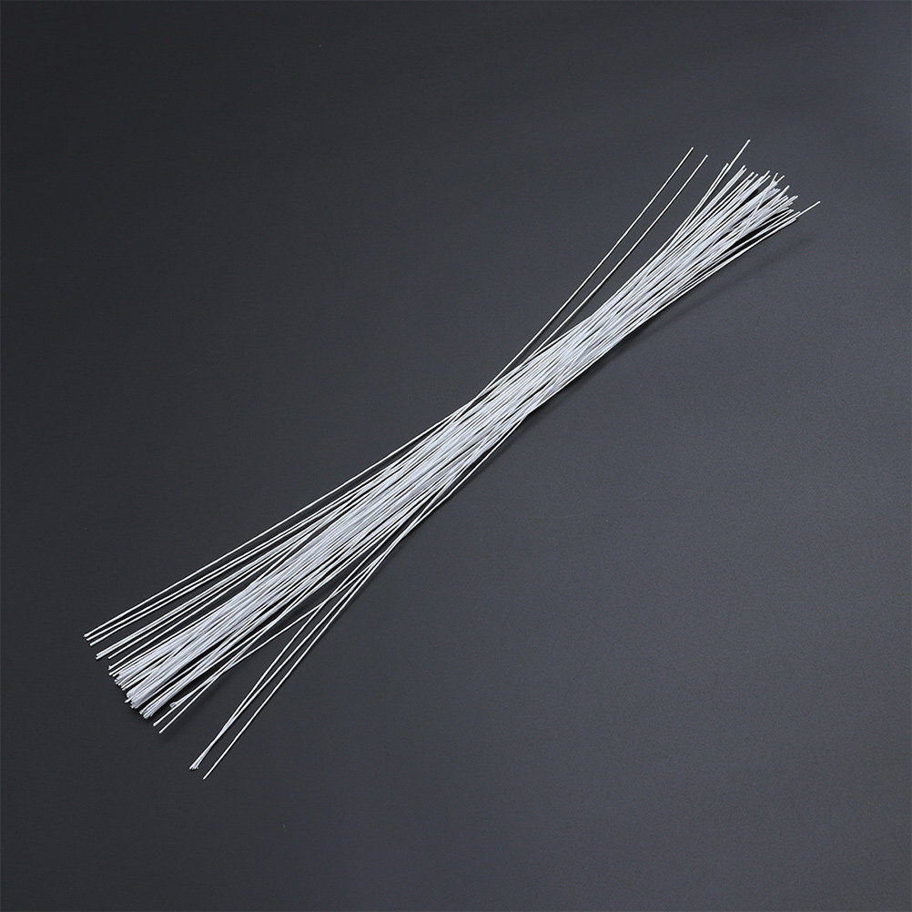 100Pcs Green Floral Stem Wire  - Florist Wreath Supply incelemesi ve fiyatı