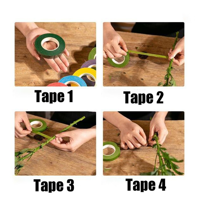 5rolls Bouquet Floral Stem Tap - Florist Supply Ribbon incelemesi ve fiyatı