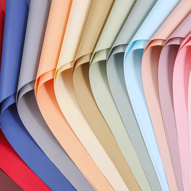 Korean Style Solid Color Paper - Florist Supply Paper incelemesi ve fiyatı