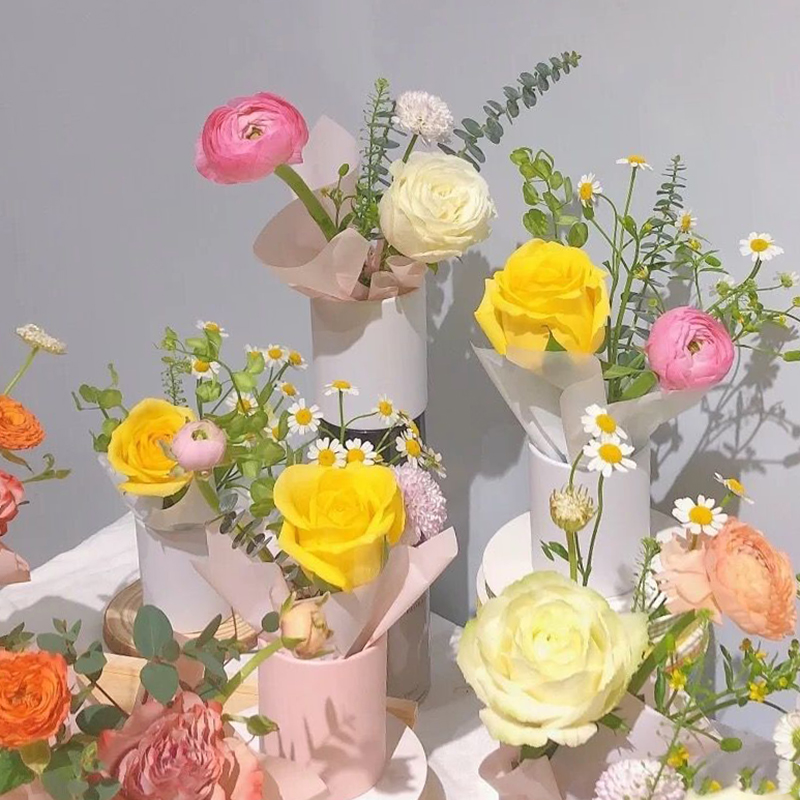 4pcs Mini Round Flower Box Gif - Florist Supply House incelemesi ve fiyatı