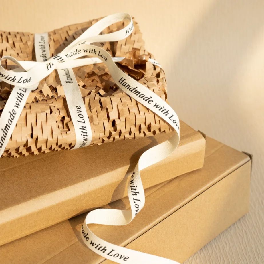 Custom Logo Cotton Ribbon for  - Florist Supply Ribbon incelemesi ve fiyatı