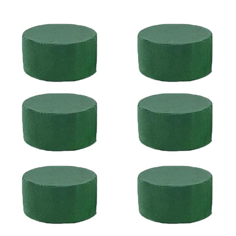 6Pcs Round Floral Foam Bricks  - Florist Flower Supply incelemesi ve fiyatı