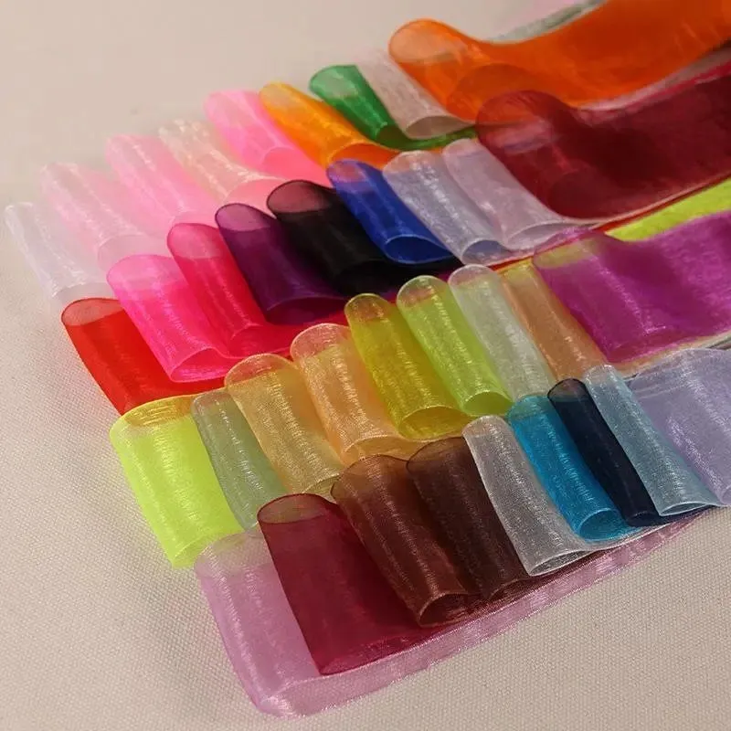 45meters/roll wide 5cm Organza - Florist Supply Ribbon incelemesi ve fiyatı
