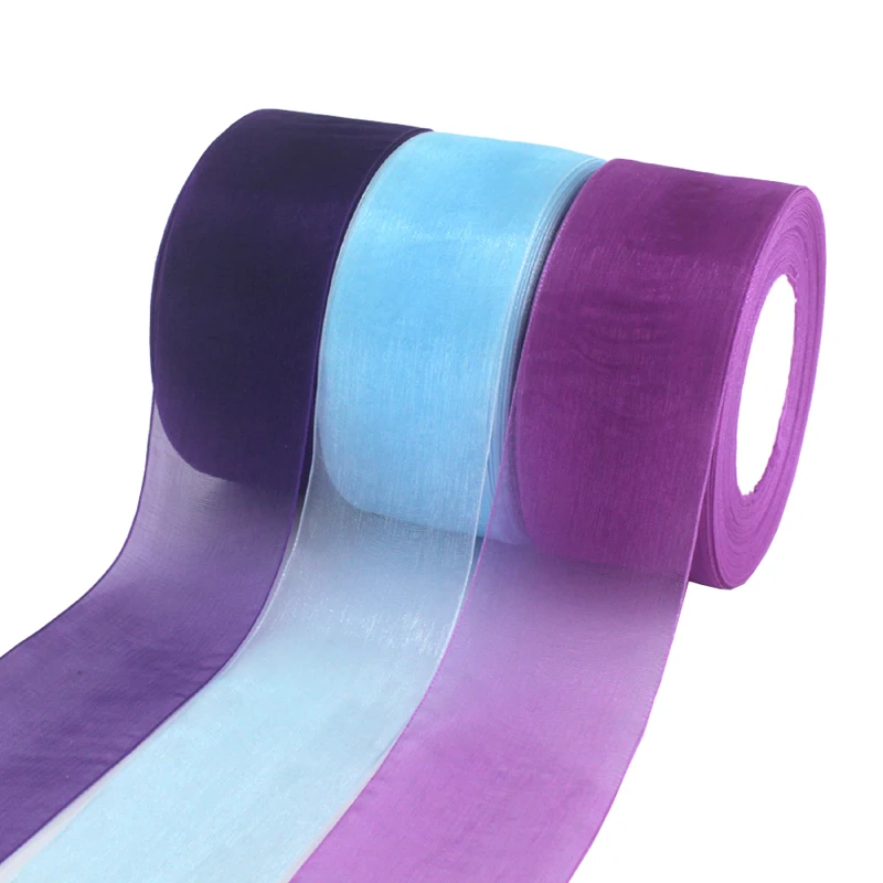 45meters/roll wide 5cm Organza - Florist Supply Ribbon incelemesi ve fiyatı