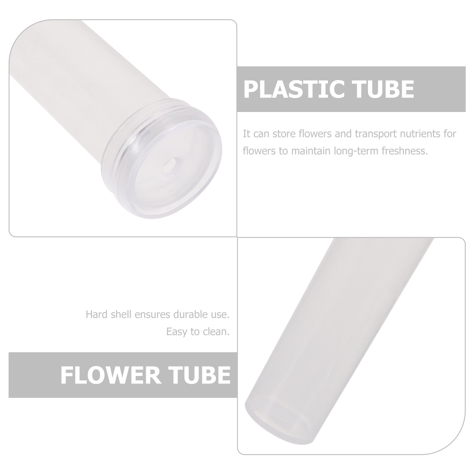 50Pcs Tube for Fresh Flowers P - Florist Flower Supply incelemesi ve fiyatı