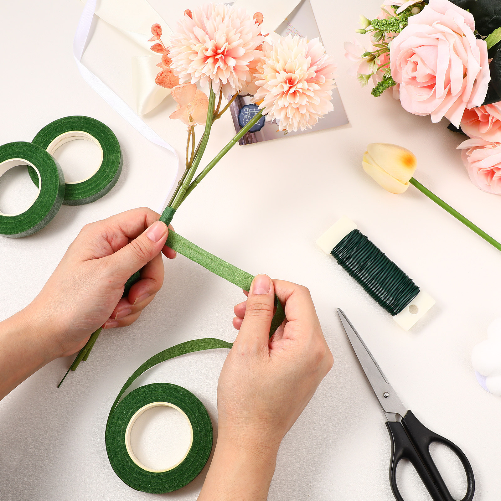 1Set Florist Wire and Floral T - Florist Wreath Supply incelemesi ve fiyatı