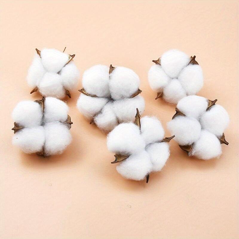 10Pcs White Cotton Florist Sup - Florist Wreath Supply incelemesi ve fiyatı
