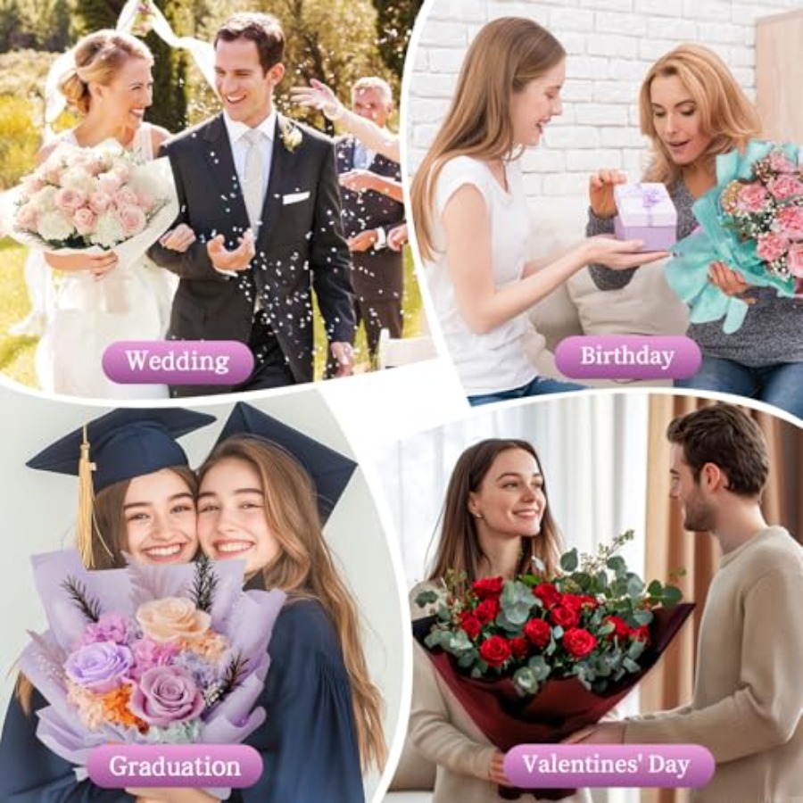 20 Sheets Flower Wrapping Pape - Florist Flower Supply incelemesi ve fiyatı