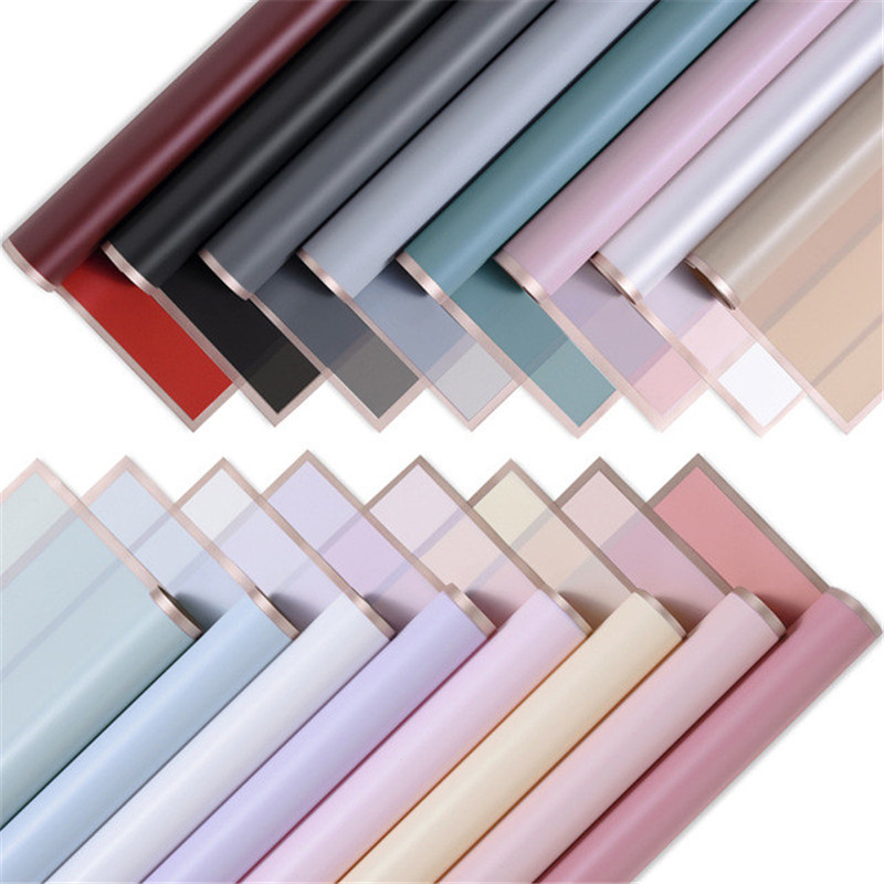5PCS Bronzing Color Scrapbook  - Florist Supply Paper incelemesi ve fiyatı
