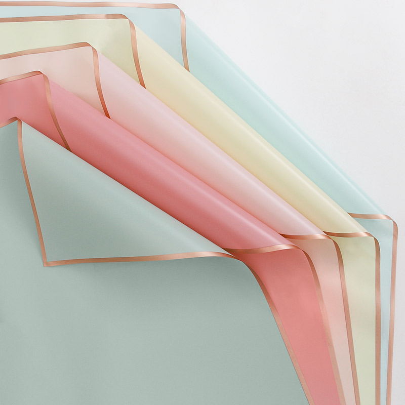 5PCS Bronzing Color Scrapbook  - Florist Supply Paper incelemesi ve fiyatı