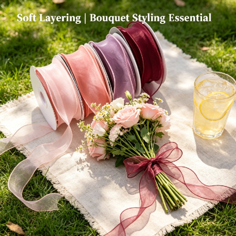 10-yard fishtail yarn ribbon,  - Florist Supply Ribbon incelemesi ve fiyatı