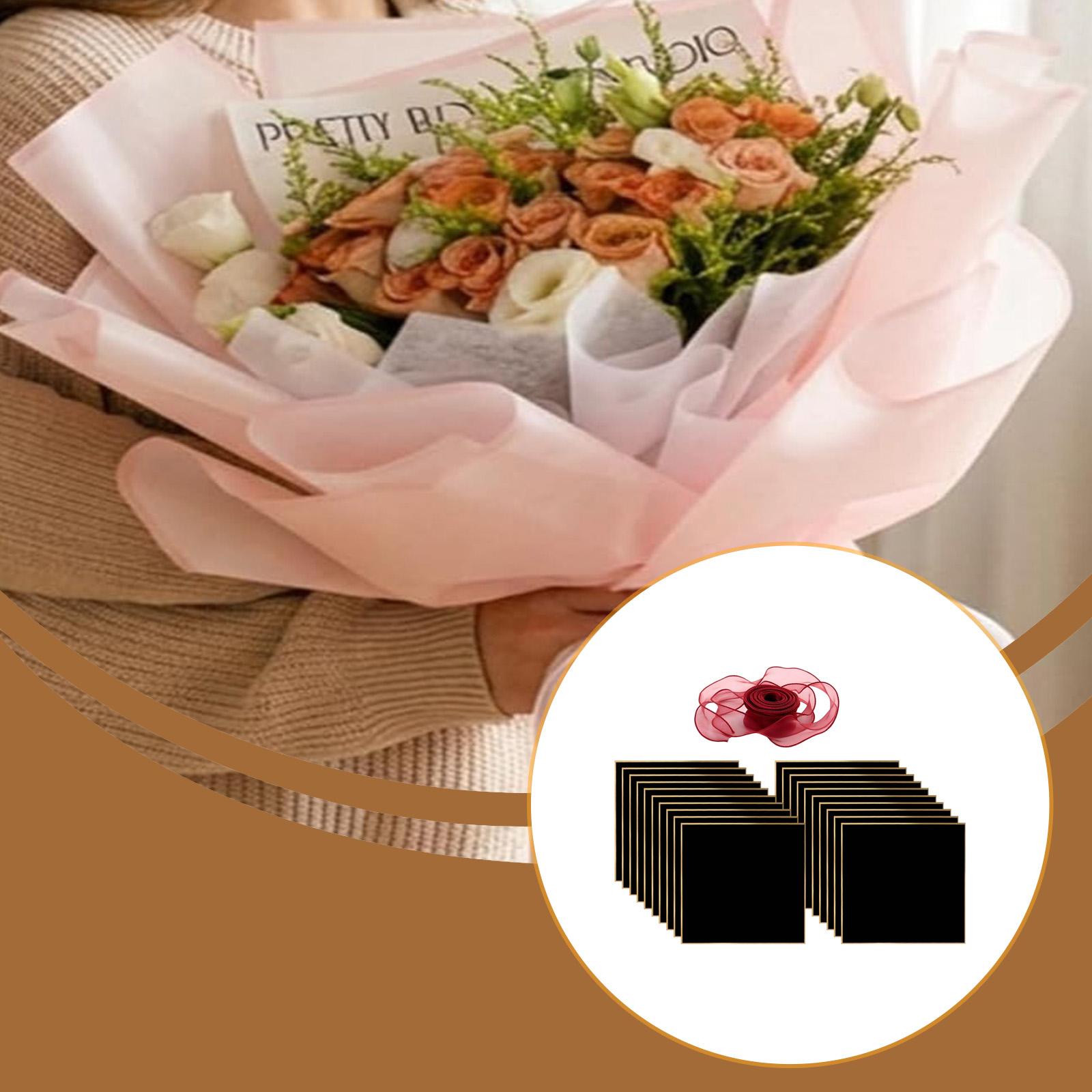Flower Wrapping Paper DIY Acce - Florist Supply Ribbon incelemesi ve fiyatı