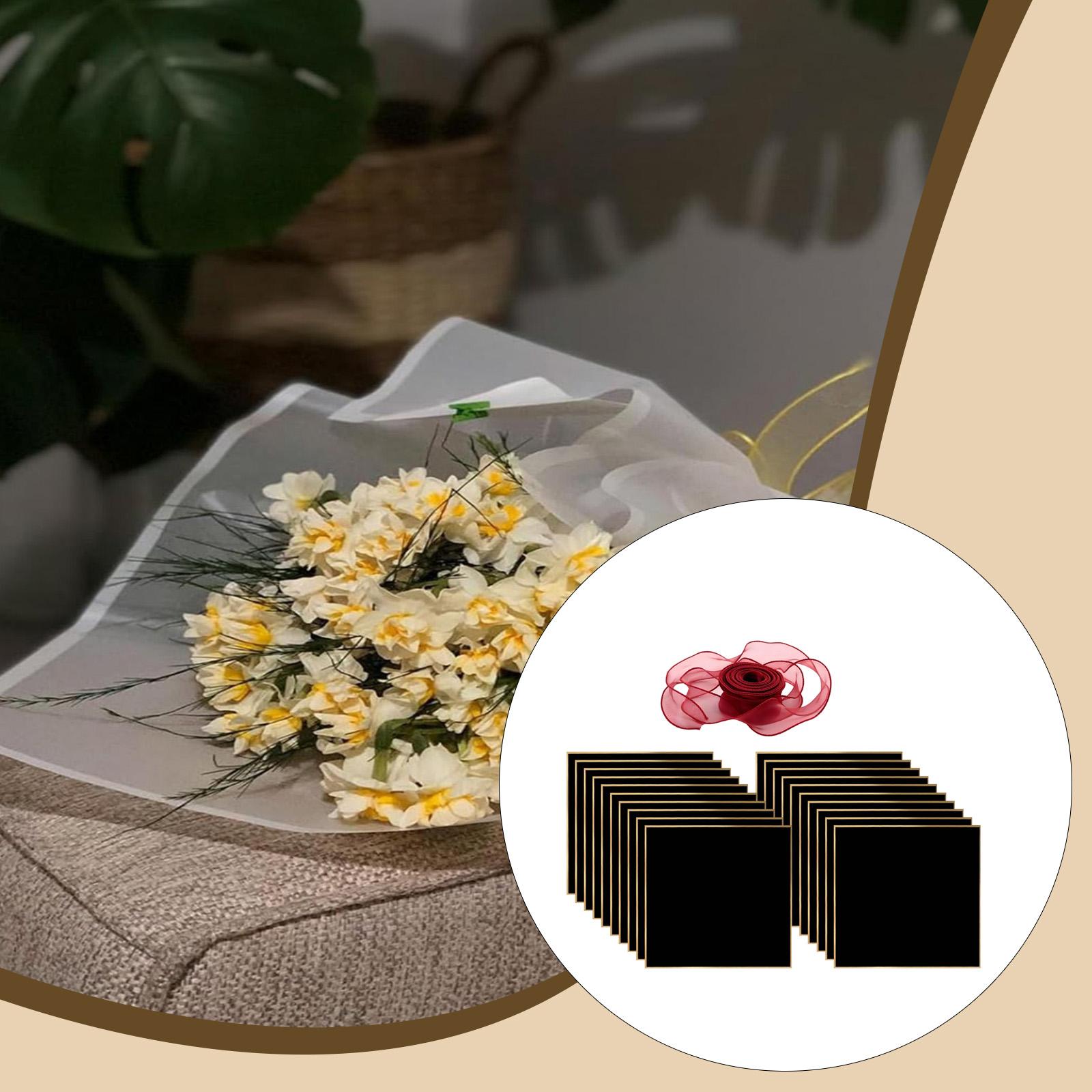 Flower Wrapping Paper DIY Acce - Florist Supply Ribbon incelemesi ve fiyatı