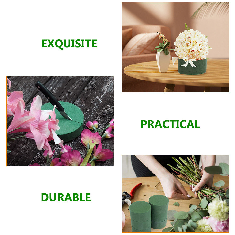 10Pcs Round Flower Mud Floral  - Florist Flower Supply incelemesi ve fiyatı